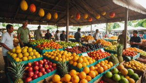 découvrez des marchés de producteurs proposant des fruits tropicaux frais et du miel artisanal. profitez de saveurs authentiques et soutenez les producteurs locaux !