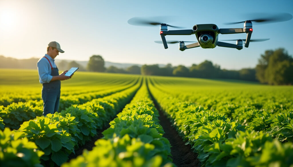 découvrez comment les drones agricoles modernisent l'agriculture en optimisant les rendements, la surveillance des cultures et la gestion durable des exploitations.