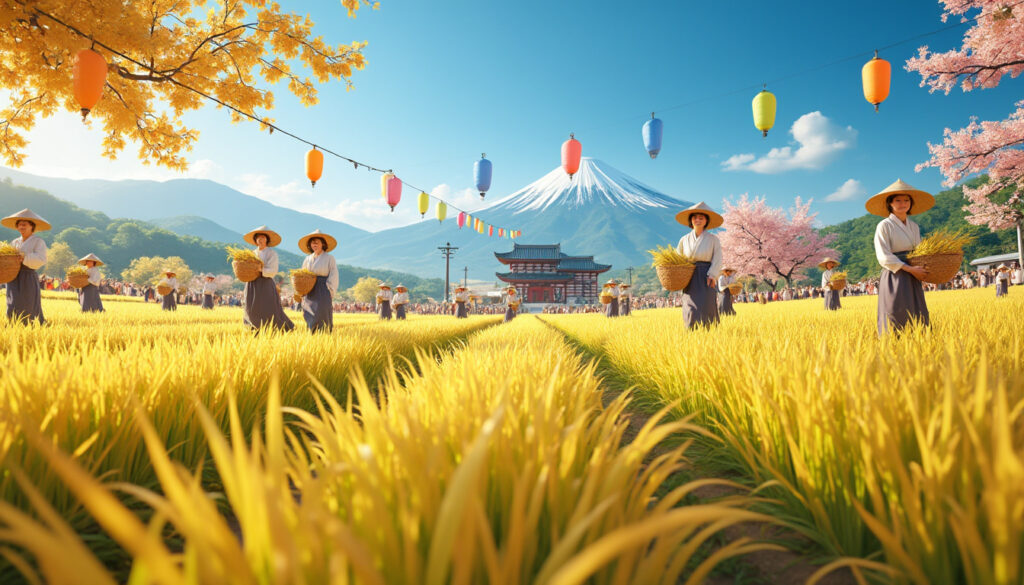 découvrez comment le japon célèbre la fête des moissons, une tradition ancrée dans la culture japonaise, mettant à l'honneur les récoltes, les rituels et les festivités locales à travers le pays.