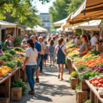 découvrez comment les marchés fermiers deviennent des lieux incontournables pour explorer la richesse gastronomique locale, goûter des produits authentiques et rencontrer des producteurs passionnés.