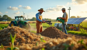 découvrez comment transformer les déchets agricoles en ressources précieuses pour produire de nouveaux biens innovants, tout en contribuant à la réduction des déchets et à la protection de l'environnement.