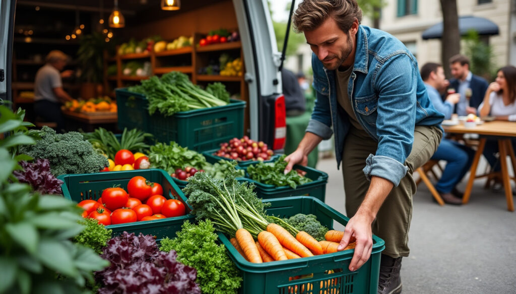 découvrez comment les producteurs locaux livrent directement leurs produits frais aux restaurants, favorisant la qualité, la transparence et le circuit court dans la gastronomie française.