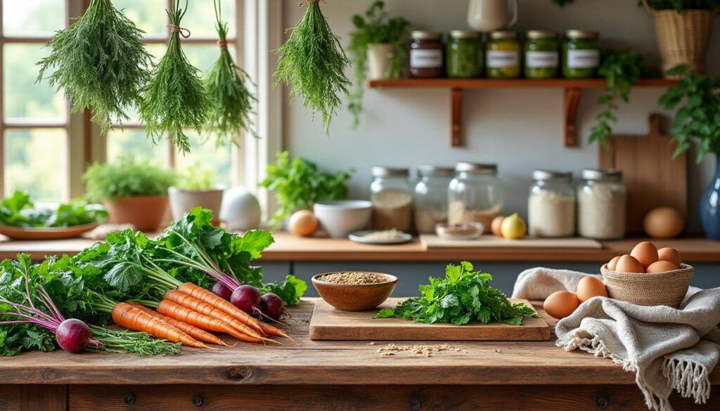 découvrez des astuces inspirées de la ferme pour cuisiner avec zéro déchet et adopter une cuisine durable et respectueuse de l'environnement.