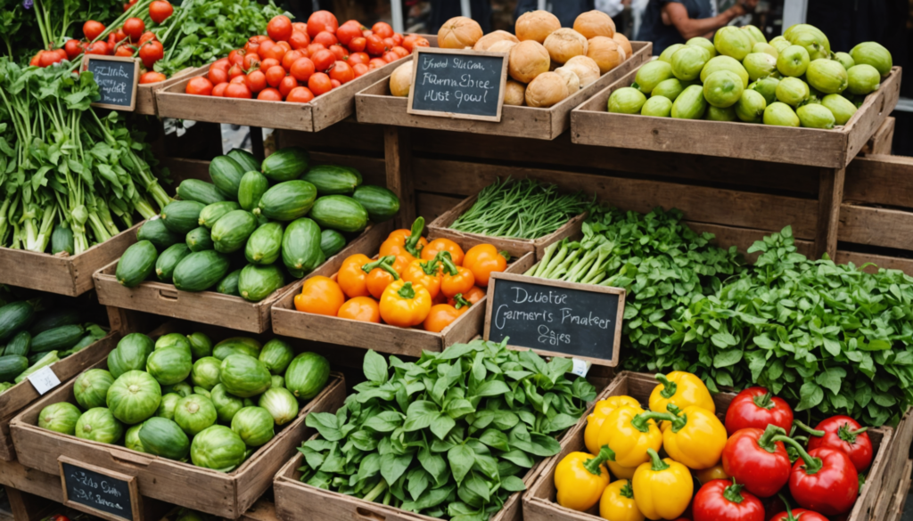 découvrez comment passer du potager à l’assiette grâce aux marchés fermiers locaux et aux ateliers pratiques pour une alimentation saine et de saison.