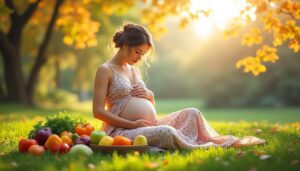 découvrez comment bien manger et mieux récupérer tout au long de votre grossesse en adaptant votre alimentation et votre rythme de vie aux saisons.