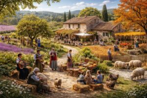 découvrez la ferme aux cinq saisons en provence, où spectacles bucoliques et animations rurales vous plongent au cœur de la nature et des traditions provençales.