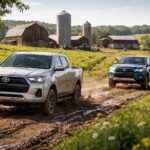 découvrez les fermes accessibles facilement grâce aux pick-up robustes toyota hilux et ford ranger, idéaux pour les terrains difficiles et les travaux agricoles exigeants.