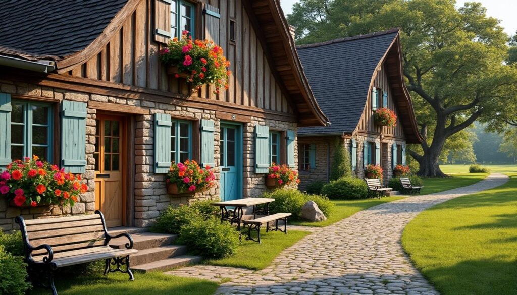 découvrez le charme unique des gîtes aménagés dans d’anciennes fermes, alliant authenticité et confort pour un séjour paisible en pleine nature.